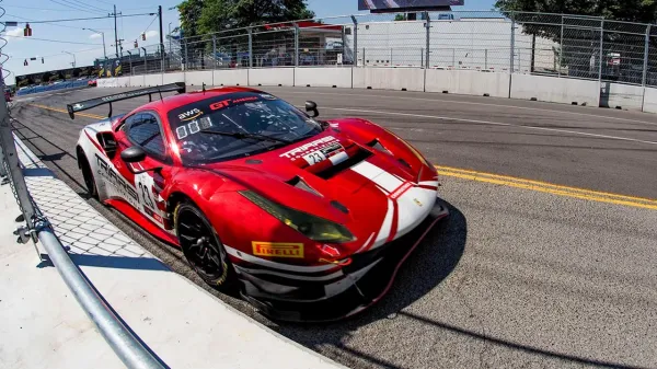 Ferrari Dominant on Streets of Nashville